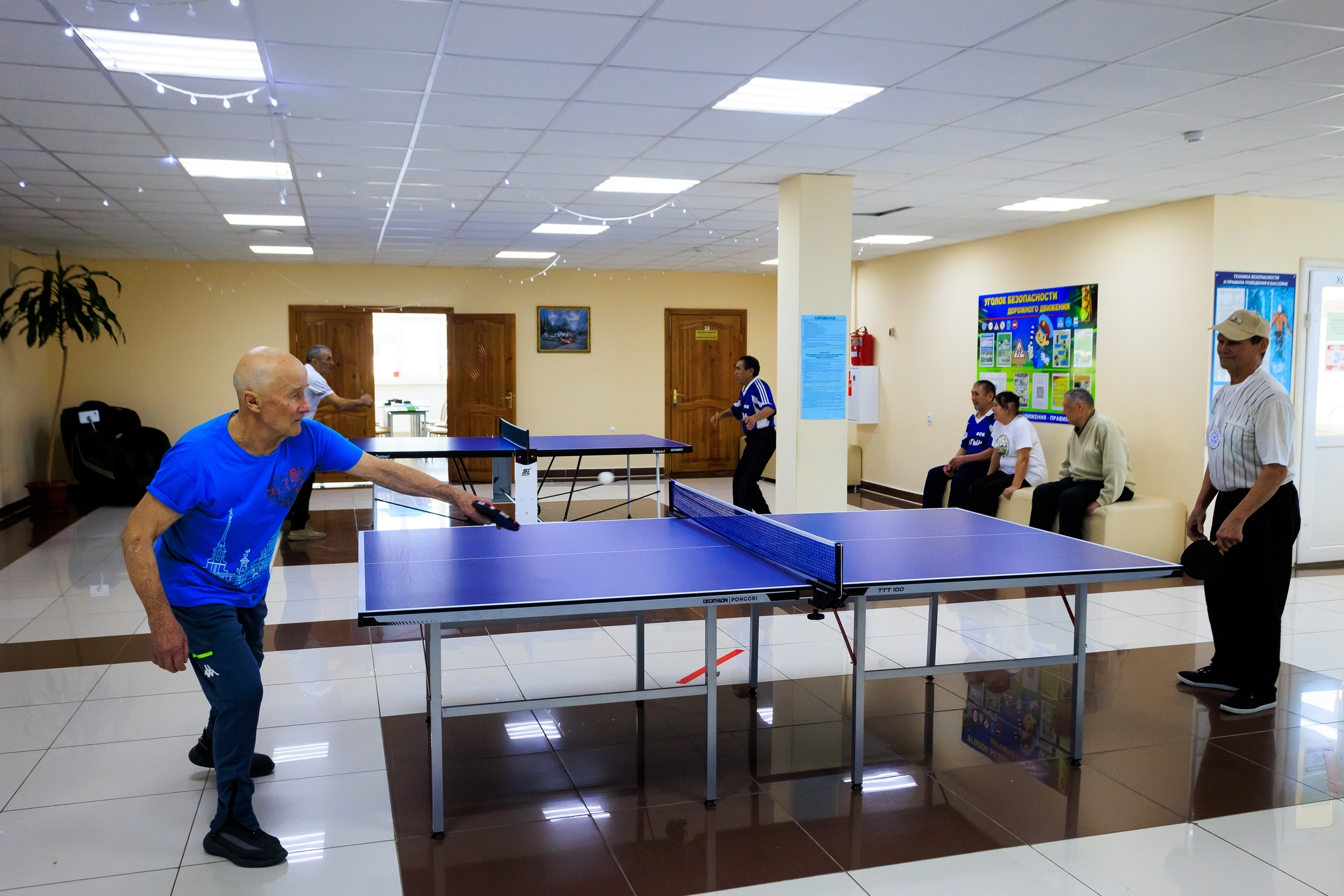 Ветерандар спортта ла ҡалышмай.