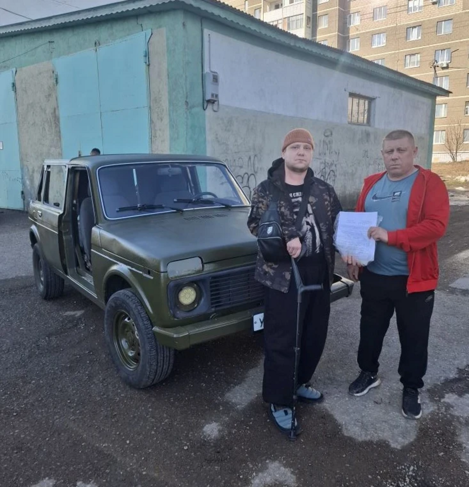 Боец из Башкирии передал свой автомобиль товарищам на СВО