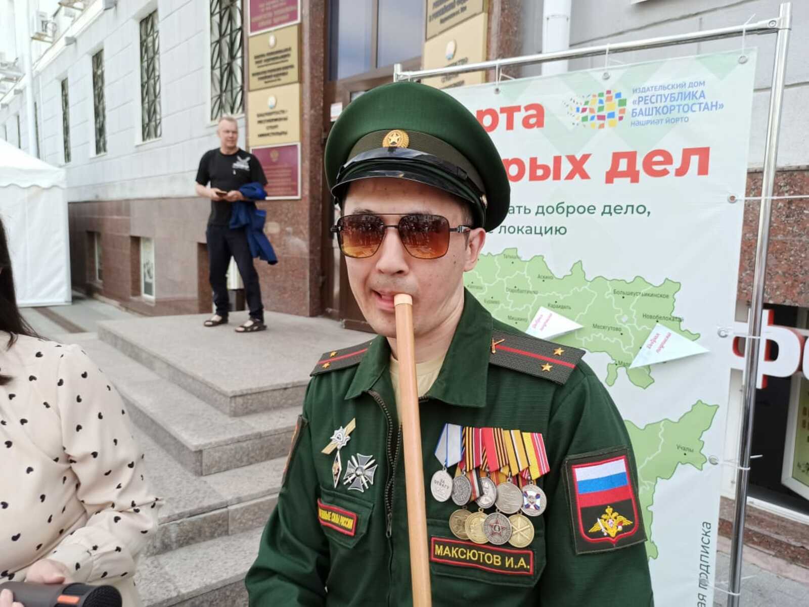 Участник СВО лейтенант Ильшат Максютов – почетный гость «Китап-Байрама»