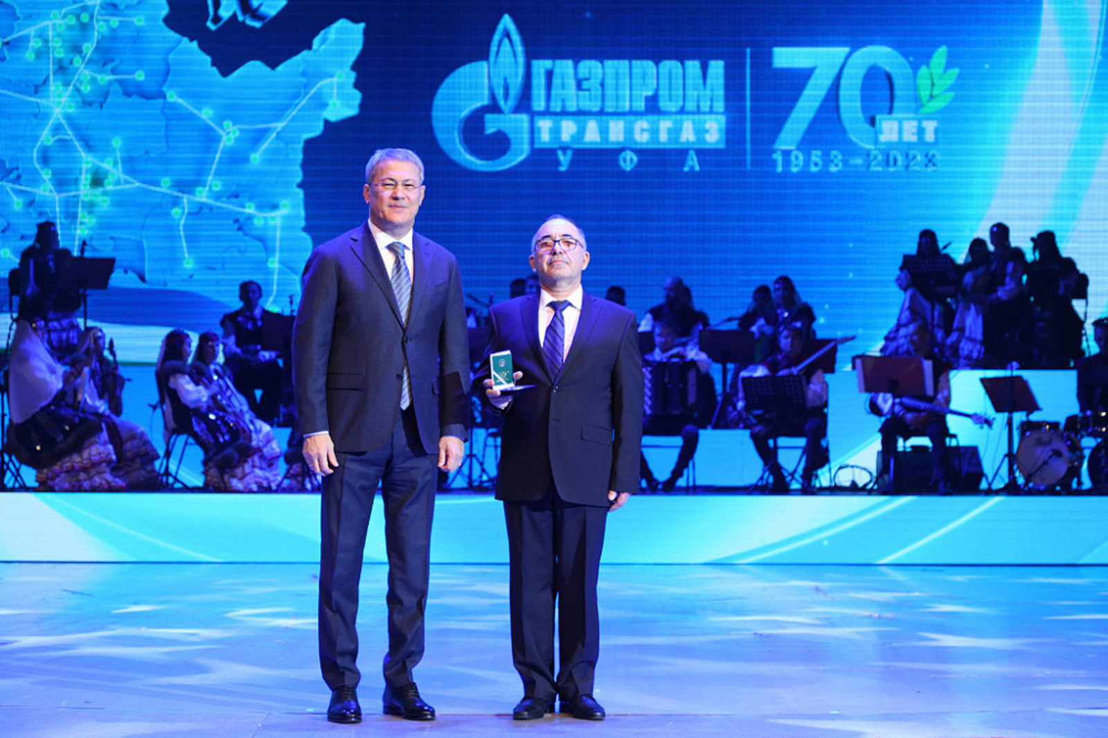 Радий Хабиров поздравил коллектив ООО «Газпром трансгаз Уфа» с 70-летием предприятия