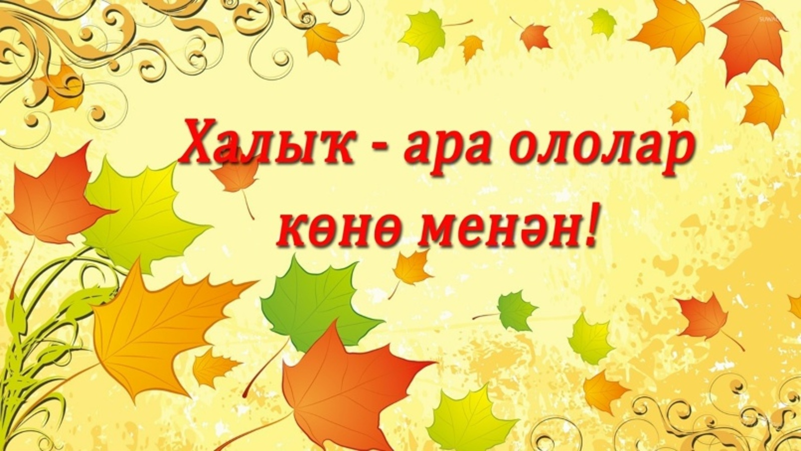 Бөгөн – Халыҡ-ара ололар көнө