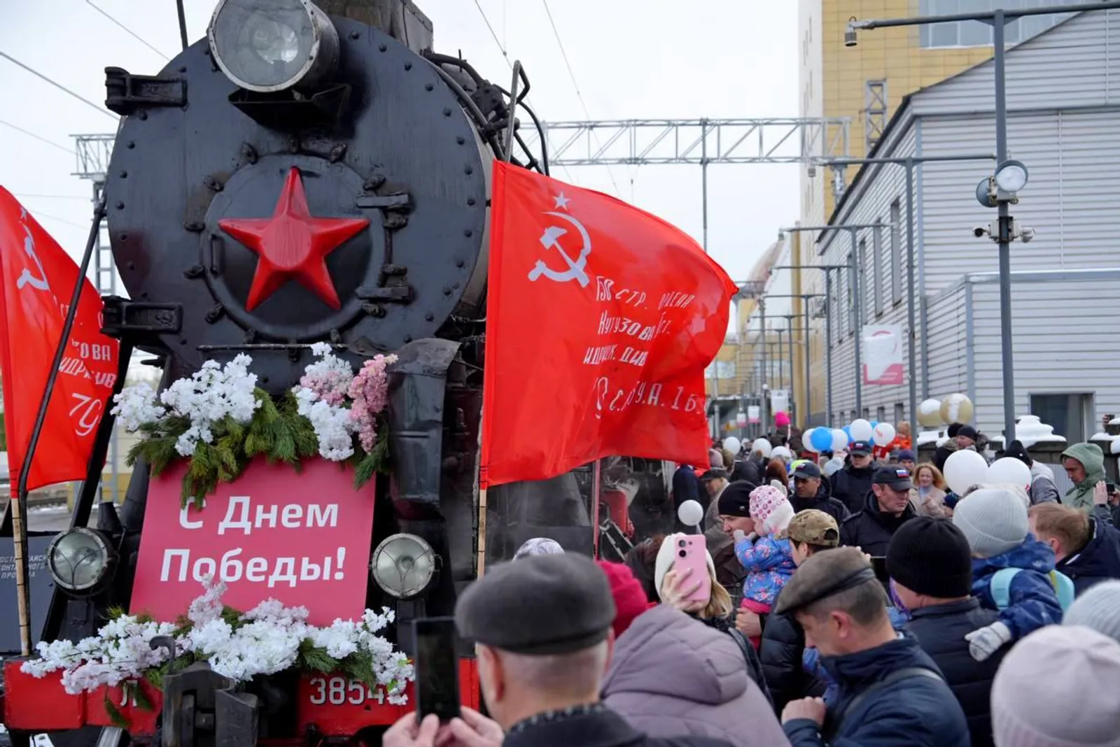 «Паровоз Победы» сделает остановку в Уфе