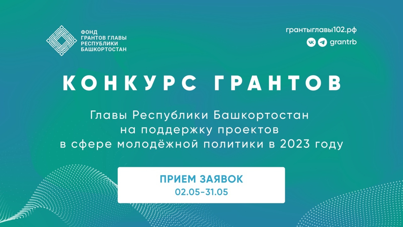 Открыт прием заявок на конкурс грантов Главы Республики Башкортостан в сфере молодежной политики